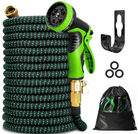 long garden hose sprayer Kotto Expandable Garden Hose with 10 Spray Nozzles