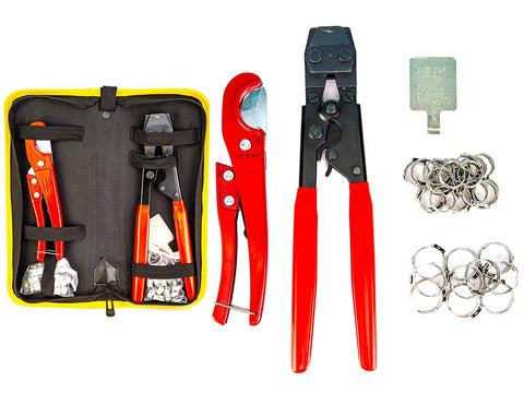 a set of tools and a bag