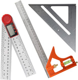 a group of measuring tools with text: 'PIVOT ALUMINUM SQUARE ALLOY HIP-VAL TOP COMMON TOP CUT 80 DEGREES 25 24 23 22 21 20 19 18 17 16 15 14 13 12 11 10 6 5 4 3 2 1 51 71 16 INCH 18 IN 12 4 8 12 20 28 28 4 8 12 20 28 12 20 28 12 20 24 12 16 16 16 16 16 32NDS 7 HOLD ON/OFFIZERO D/M 4 MM 10 20 30 40 50 60 70 80 90 100 110 120 130 260 270 280 290 300 310 320 330 340 350 360 370 380 390 MM 12 16 8 28 24 20 16 2 16 3 4 5 6 32NDS 28 24 20 12 4 24 20 12 4 24 20 4 24 20 12 4 24 20 12 4 28 24 20 12 4'