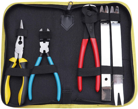 a tool kit in a bag